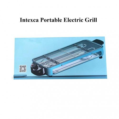 INTEXCA Portable Multifunctional Electric Grill w/ Non-Stick Cooking Surface Adjustable Temperature Knob - Toytexx INTEXCA Portable Multifunctional Electric Grill w/ Non-Stick Cooking Surface Adjustable Temperature Knob - Toytexx